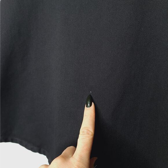 American Apparel Denim Skater Mini Skirt Small USA Fit Flare Short Tumblr Goth - Picture 10 of 13